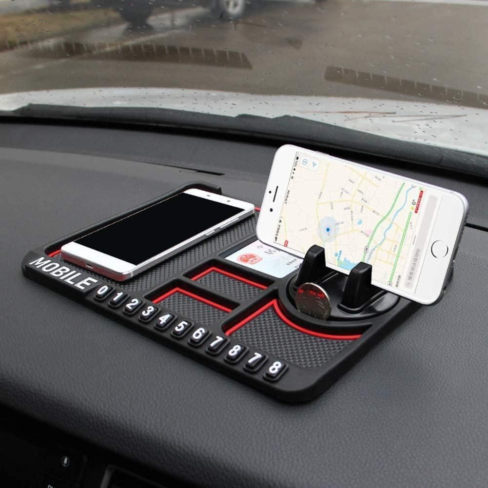 HSR Multifunction Car Phone Holder Anti-Slip Pad - Secure & Stable