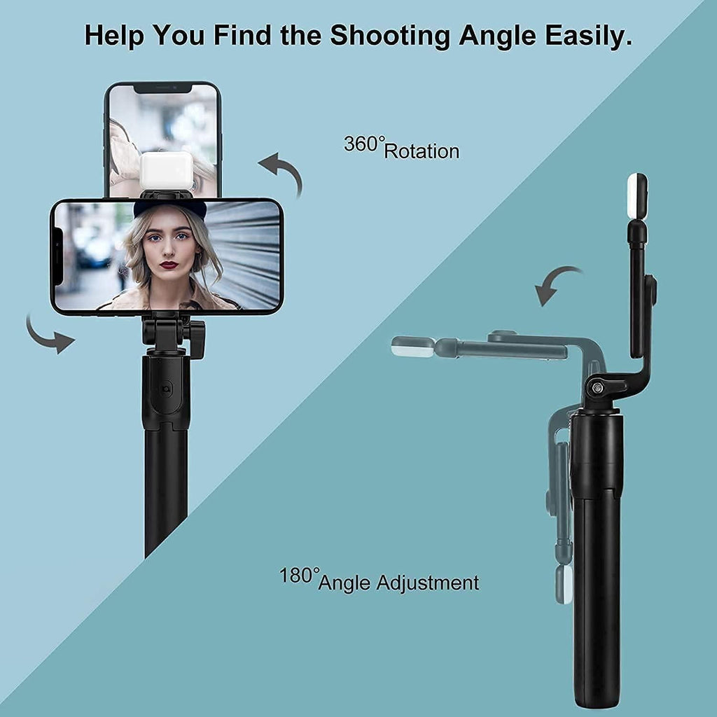 Portable 3-in-1 Selfie Stick Tripod for Creators